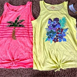 Cat and Jack size 14–16 NWT tanks!!
